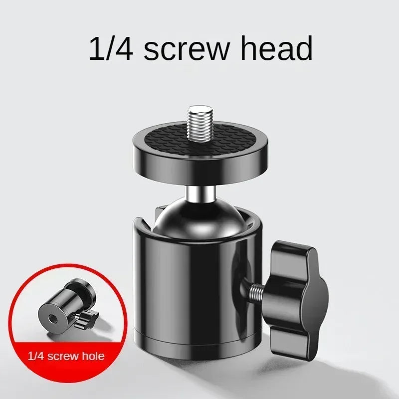 160cm Live Broadcast Tripod Landing Type Camera Anchor Selfie Light Frame Metal Thermometer Phone Holder